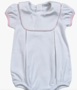 White Pima Bib Bubble
