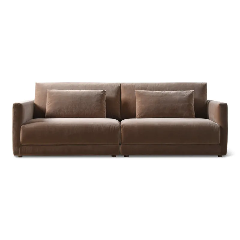 Wind Down 2-Piece Modular Sofa, Doe